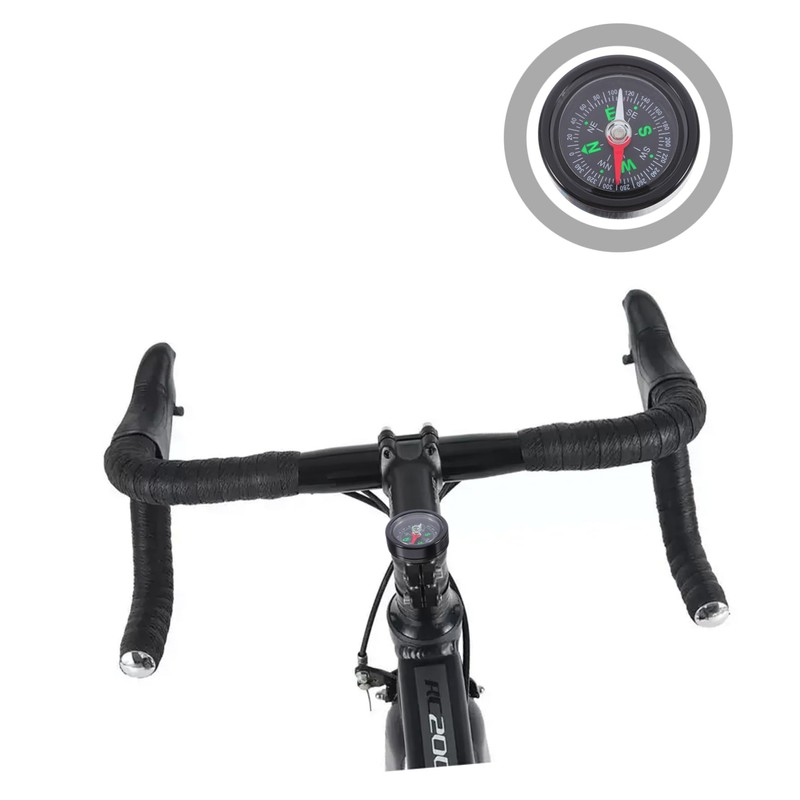 Totority Mountain Bike Compass Navigation Tool Headset Compass for Outdoor