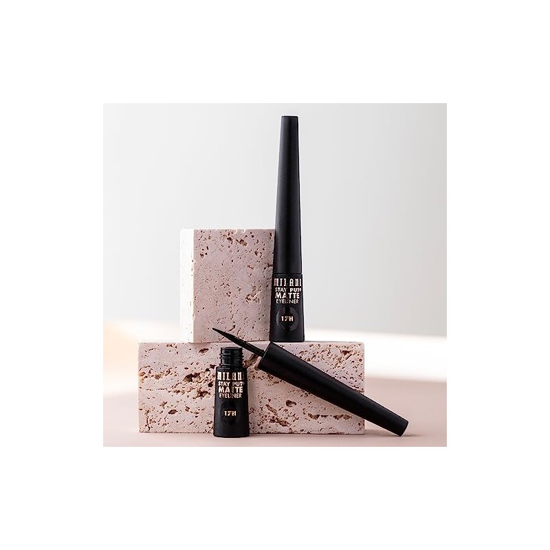 Stay Put Matte Liquid Eyeliner - Waterproof Liquid Eyeliner Pen,