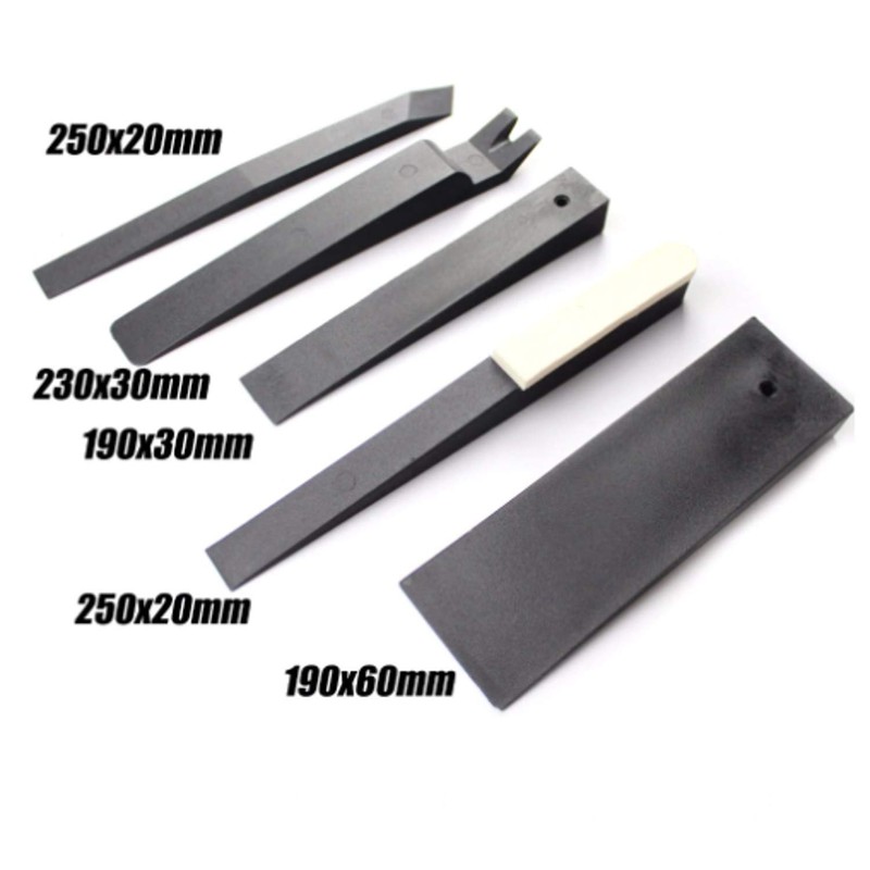 5 PCE Plastic Wedge Set CAR BODYWORK Tools Moulding Removal