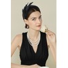 BABEYOND Fascinator Headband for Women - 1920s Feather Tea Party