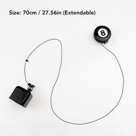 Retractable 8 Ball Chalk Billiard, Retractable Chalk Tip Holder for Billiard, Pool Chalk Holder with Belt Clip