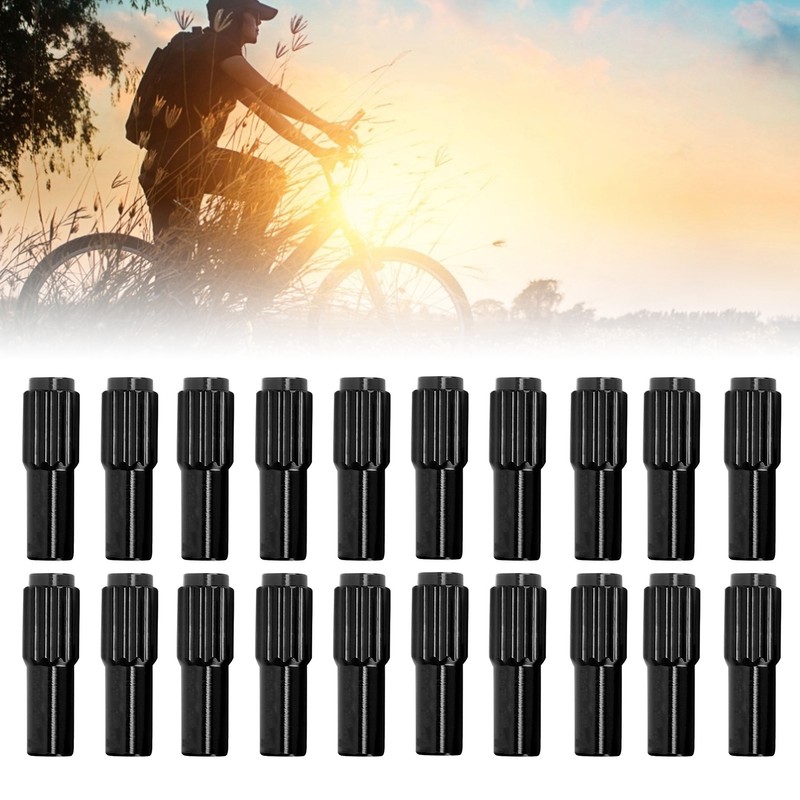 20Pcs Bicycle Cable Screws Precise Speed Change Steady Adjustment Aluminum