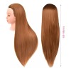 Cabeza De Entrenamiento De Maniquí De Peluquería 24 Pulgadas