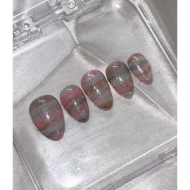 Unique Knit Nail Tips - Almond / 유니크 니트 네일팁 - 아몬드