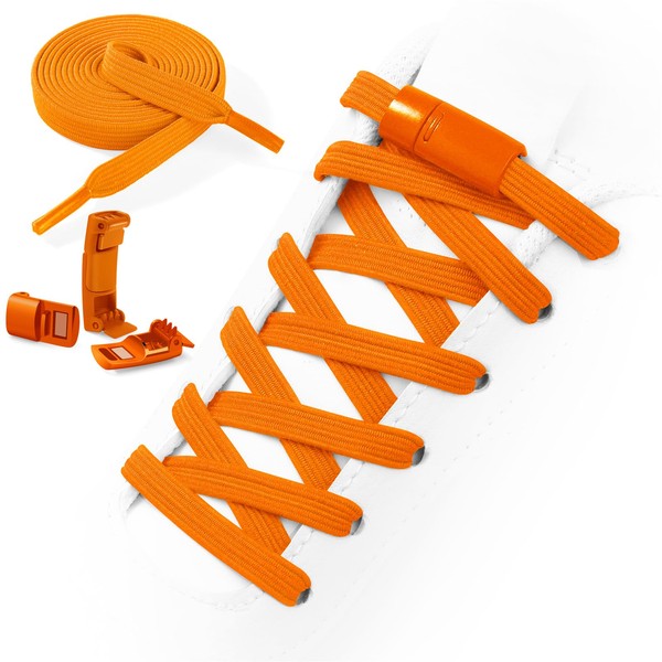 Neo-wows No Tie Elastic Shoelaces, Tieless Shoe Laces for Sneakers
