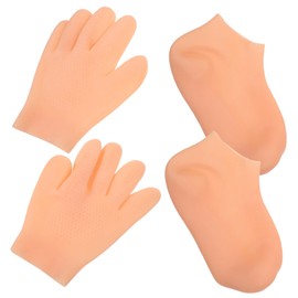 IWOWHERO Sun Protection Gloves Dry Hand Moisturizing Women Gloves Overnight Care Elastic Fit