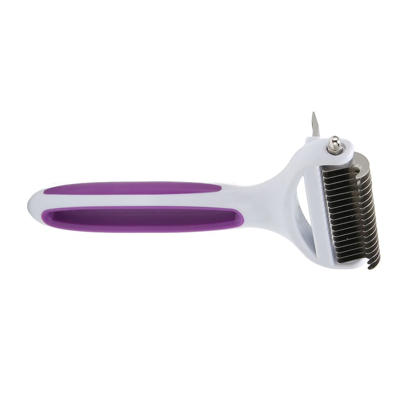 2 in 1 Pet Grooming Brush Washable Pet Dematting Comb