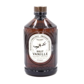 Bacanha - Vanilla Organic Syrup Syrup - 400ml / 13.52oz Glass Bottle