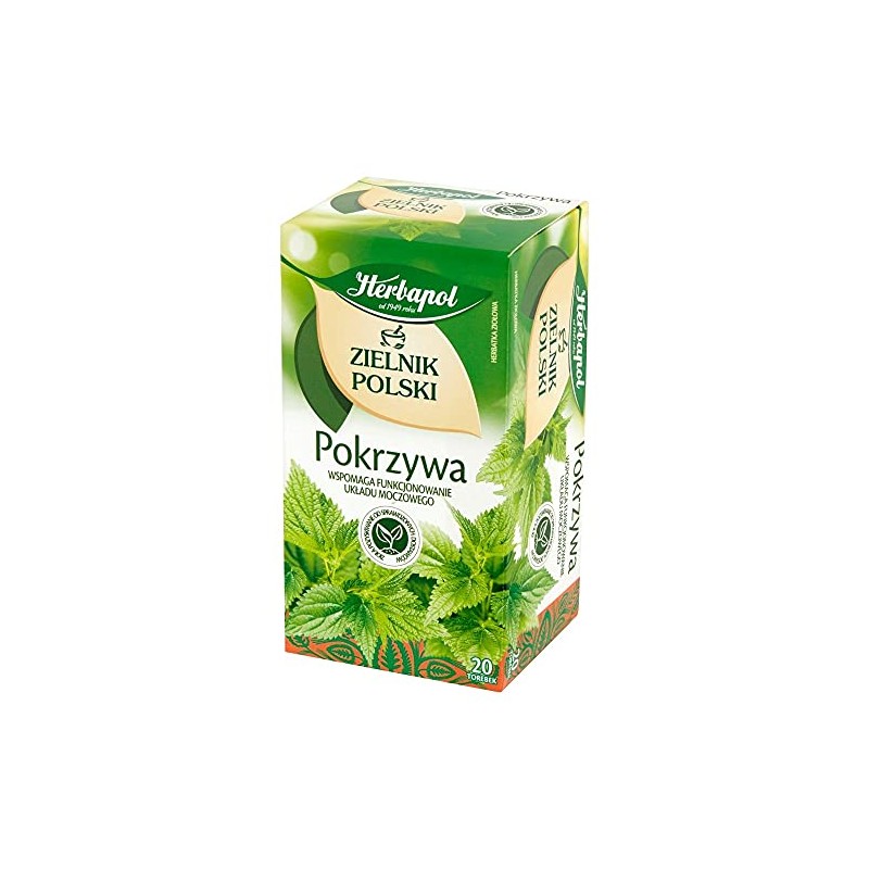 HERBAPOL HERBATA POKRZYWA (20 * 1,5g) 30G - NETTLE HERBAL