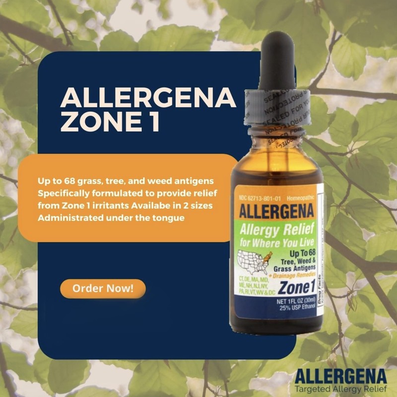 PROGENA - Allergena Zone 1 - Allergy Relief Drops (2