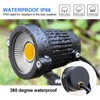 AHSELLUS Low Voltage Landscape Lighting Spotlights Outdoor Landscape Lights LED