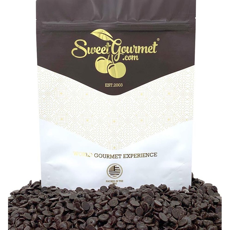 SweetGourmet Unsweetened Carob Drops 2M | No Caffeine Chocolate |