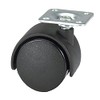 Merriway® BH06027 (4 Pcs) Castor Caster Twin Wheel Plate Fix,