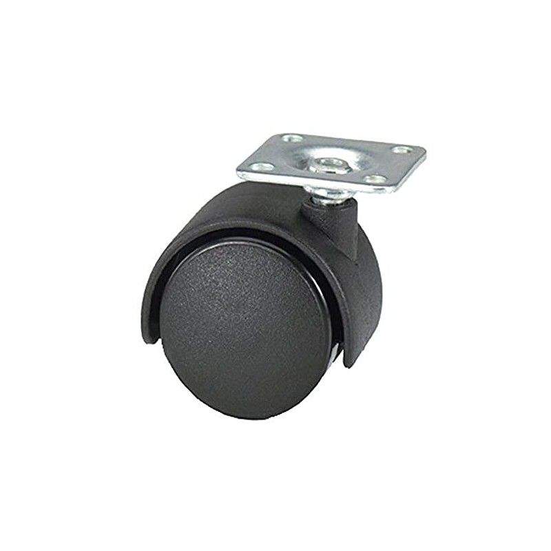 Merriway® BH06027 (4 Pcs) Castor Caster Twin Wheel Plate Fix,