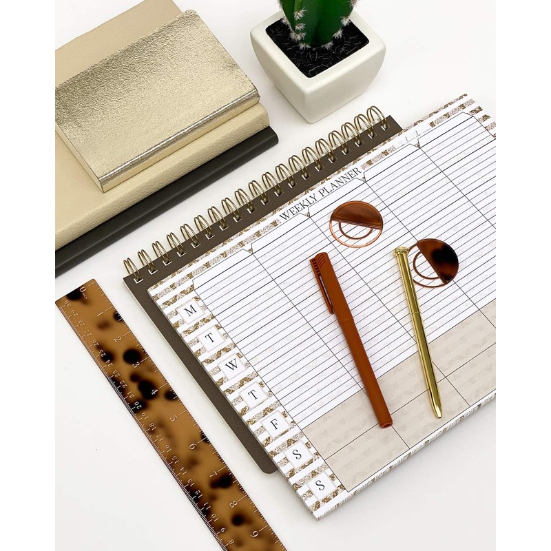 Weekly Planner Timetable A4 Pad Tear-off pages Desk-top Note-Pad Things-to-do-today