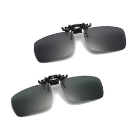 GVSAVY 3 pcs sunglasses clips, sunglasses clips, fashionable flip flip sunglasses clips, vintage sunglasses clips, men's and women's sunglasses clips