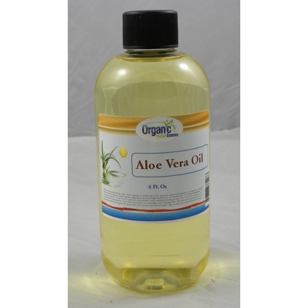 Organic Aloe Vera Oil - 100% Pure 480 ml (16 Oz) - by SaaQin
