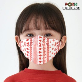 Posh KF94 Mask [Pack of 10 Holiday Special - Kids (KH01) (MADE IN KOREA)