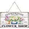 Twisted R Design Country Side Flower Market Farmhouse Printed Handmade