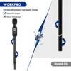 WORKPRO 10pcs Security Torx Bit Set, CNC Machined S2 Steel