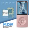 AGPTEK 64GB Klassischer MP3 Player, Laufzeit bis zu 70 Stunden,