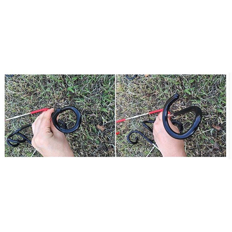 Yaku Nita Tsu 4-Piece Set of Lantern Hangers for Poles