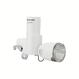 Panasonic LED generating lamp for bicycles, with 7 side illumination colors for a cute glow. White NSKL144-F Approx. W 1.7 x D 5.2 x H 4.0 inches (42 x 132 x 101 mm)