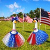 Locmeo 2 Set Independence Day Goose Outfit 4th of July