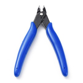 Gelirda 1Pc Small Blue Flush Cutters Wire Cutting Pliers Professional Pliers Tool for Jewelry Making Electronics Crafts