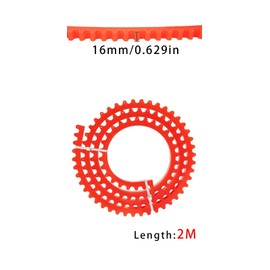 MINZHI 2 m Flexible Curve Ruler for Precise Woodworking, Bendable Curve Template, Flexible Curve Guide Distance for Woodworking, Profile Strip for Woodworking