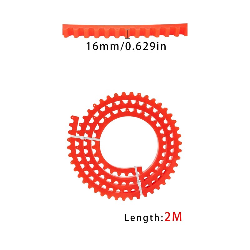 MINZHI 2 m Flexible Curve Ruler for Precise Woodworking, Bendable