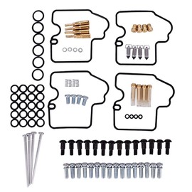 Carburetor Repair Rebuild Kit Gaskets Jets Fits for Yamaha YZF R6 600 1999 2000 2001 2002 Carb