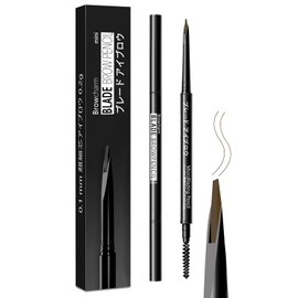 MAVENI Microblading Eyebrow Pencil for Women,0.1mm Ultra-Fine Mechanical Pencil,Draws Tiny Brow Hairs Fills in Sparse Areas and Gaps,Makeup Definer Waterproof (mini03 Light Brown, 1 Count (Pack of 1))