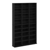 Furinno Jaya 24-Shelf Multimedia Media Storage Tower Rack with Adjustable