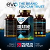 EVO NUTRITION Creatine Monohydrate Tablets 3000mg - 180 Creatine Tablets