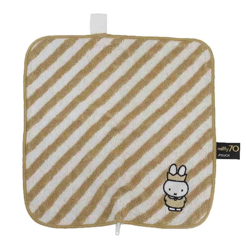 Eye-Up Miffy Dotto Pouch, Miffy, Gold, BE 70th 70th Anniversary.