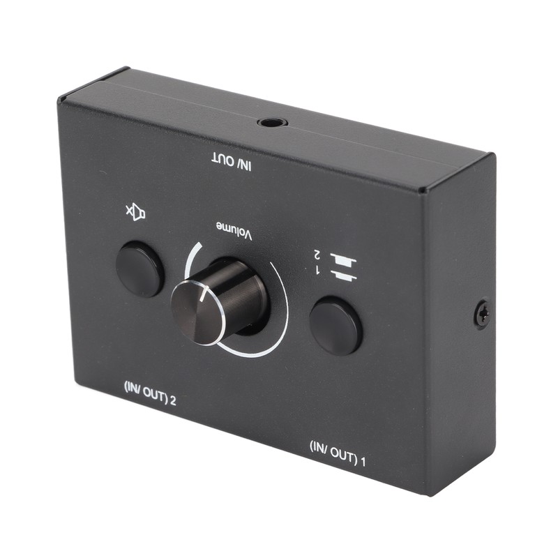 3.5mm Switcher 2 Input 1 Output Or 1 Input 2
