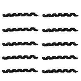 10pcs Bicycle Cable Spiral Protective Cover for Bicycle Wear Resistant Pipe Protection (Black)