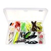 JZK 106 x Fishing lures kit soft fishing jigs metal