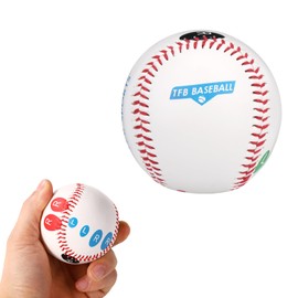 Gosknor Pitch-Training Baseball mit Fingerplatzierung, Balltrainingsgerät Baseball Trainingsball für Teenager-Anfänger zum Erlernen mehrerer Ballgriffe (Schwer)