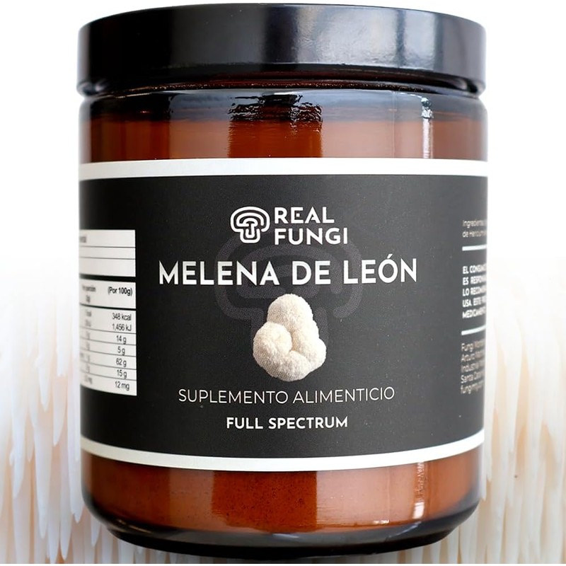 Hongo Melena de Leon 100 Puro - Real Fungi -