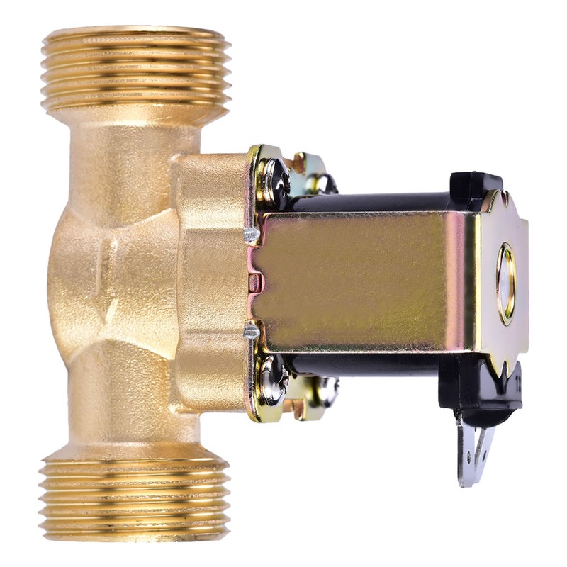 3/4" DC 24V Normally Closed Brass Electric Solenoid Magnetic Valve