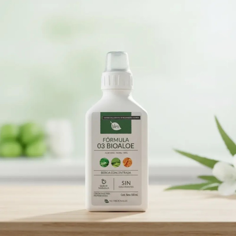 Fórmula 03 Aloe Vera Nopal Estreñimiento Gastritis Colitis