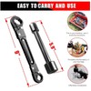 Plumbing Tools, Angle Stop Wrench Kit, Plumbing Wrench, Double Ended
