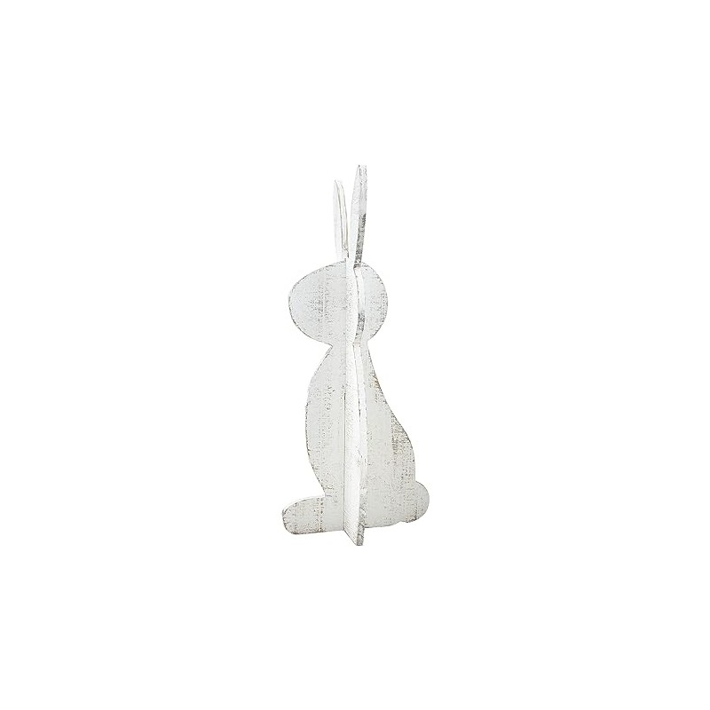 Mud Pie Bunny Stand Sitter, Large; 22" x 9.64"