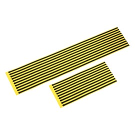 QUARKZMAN Pack of 100 ESD Antistatic Foot Heel Floor Tapes 11.8/23.6 Inch Disposable Adjustable for Dissipating Static Electricity