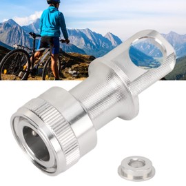 Pedal Quick Release Buckle, Quick Release Pedal Buckle Holder for Brompton Folding Bike Portable Frame Mounting Fixing Adapter(Silvery)