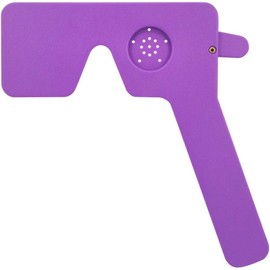 KASHSURG Ophthalmic Eye Occluder with 14 Holes for Ophthalmologists, Orthoptists and Optometrists to Eye Exam Purple