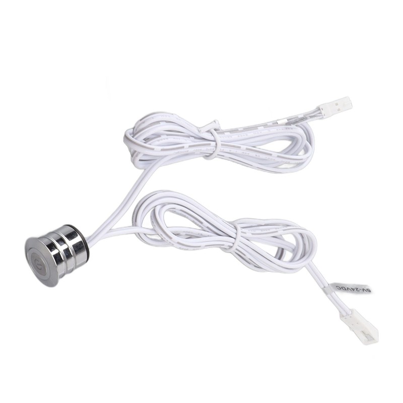 Blue LED Touch Switch Embedded Installation Heat Dissipation Touch Switch