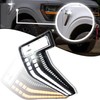 PGTOPONE Smoked Shell Clear Lens Sequential Flash Signal DRL Side